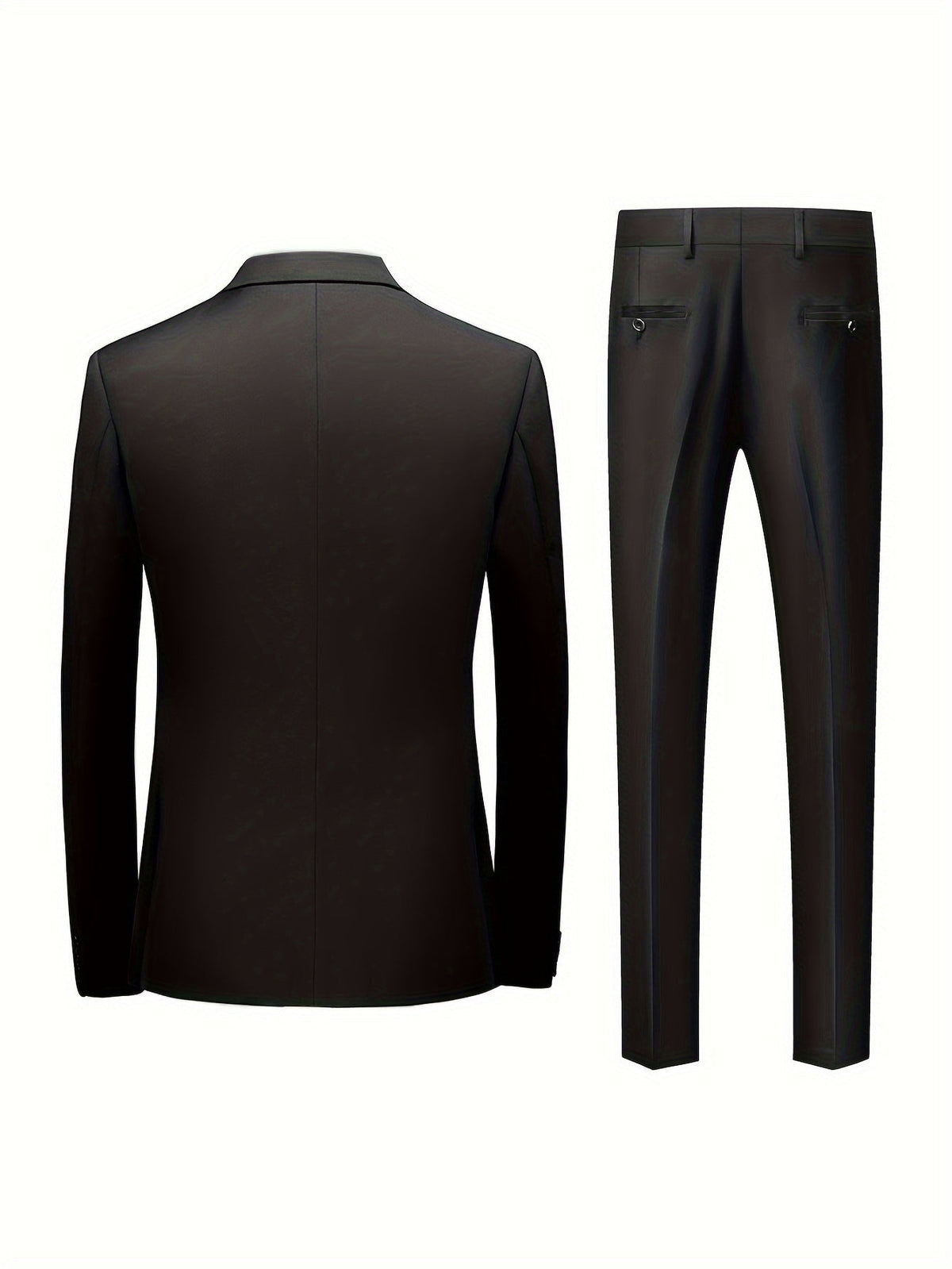 Men's Two Piece Suit – Slim Fit, Wrinkle Resistant