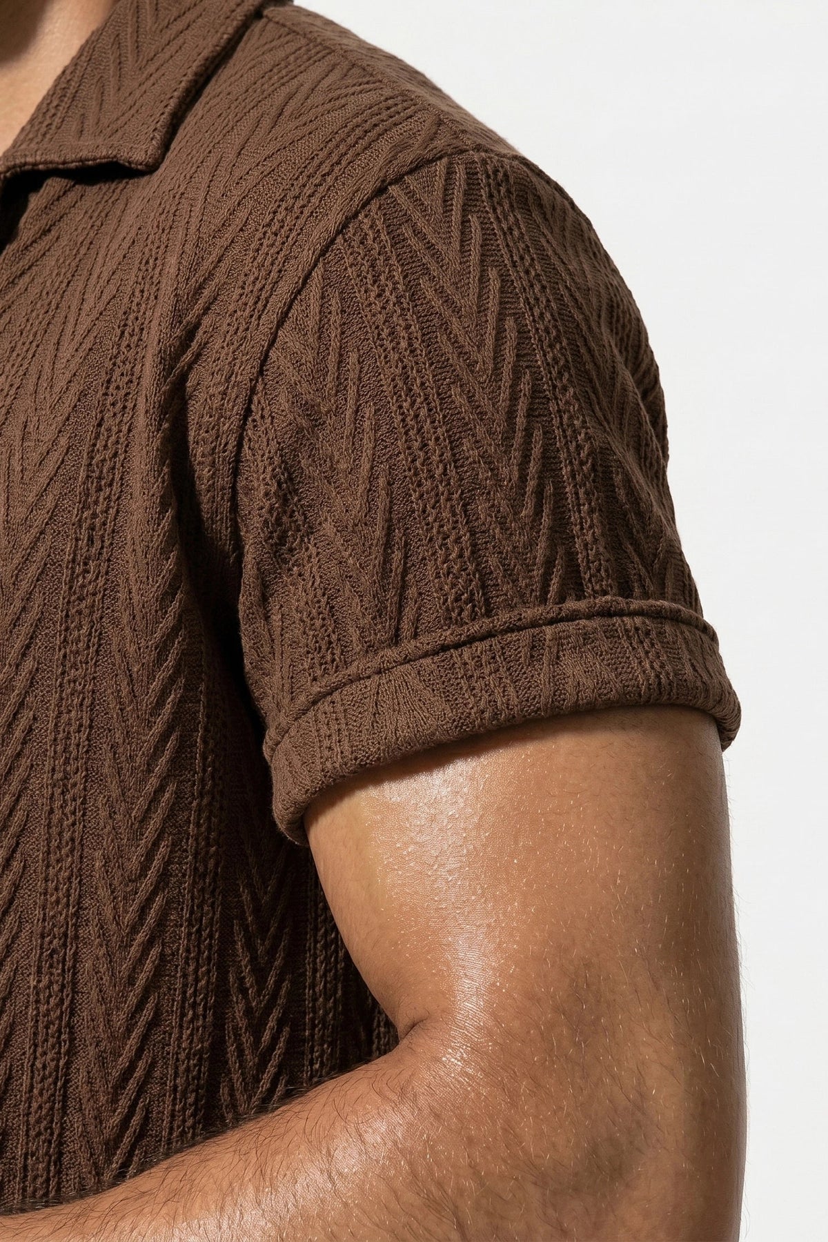 Men's Linen Look Co-ord Set – Shirt & Trousers, Tailored Fit