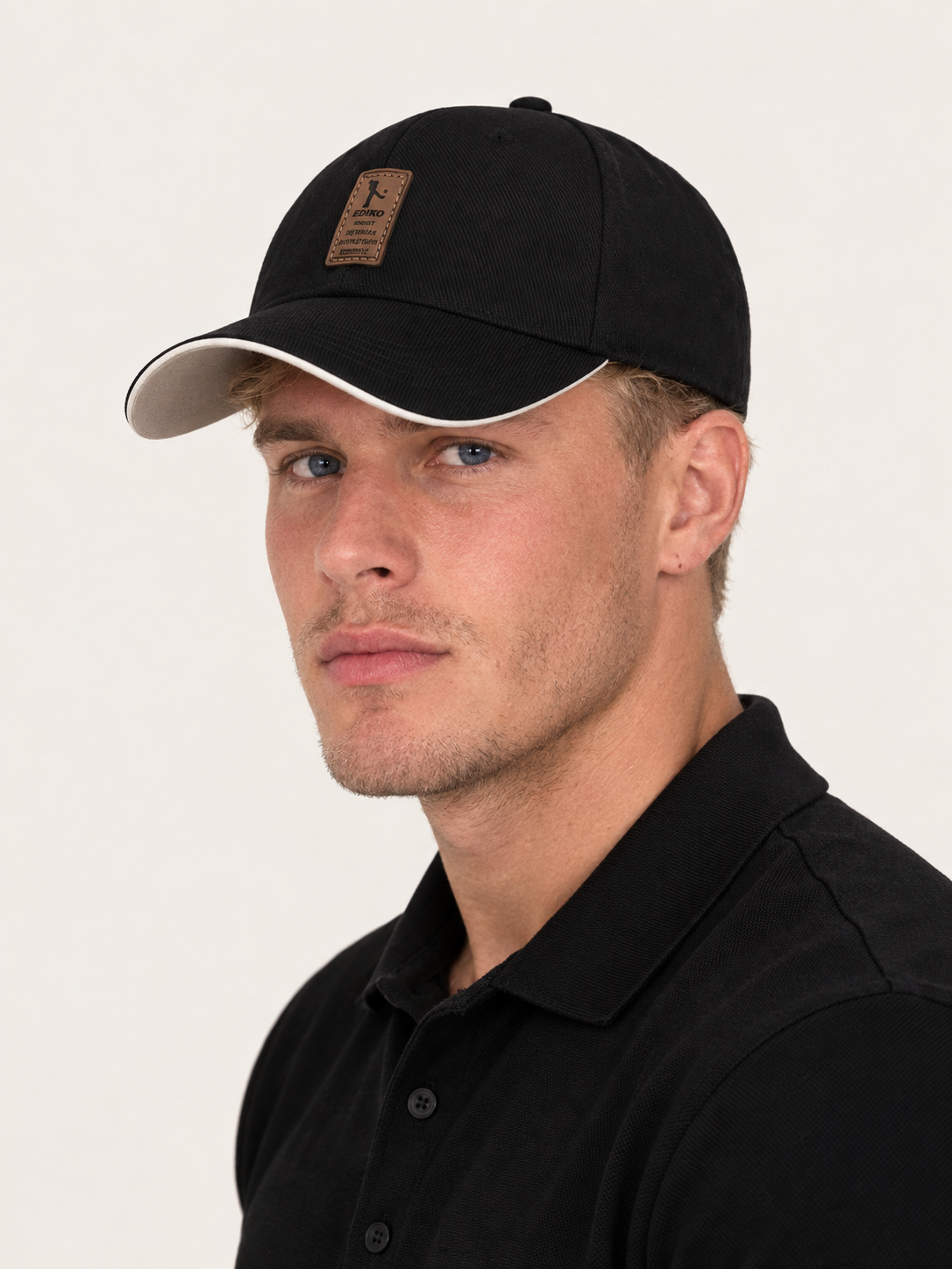 Men's Baseball Cap – Twill, Sandwich Brim, Curved Peak