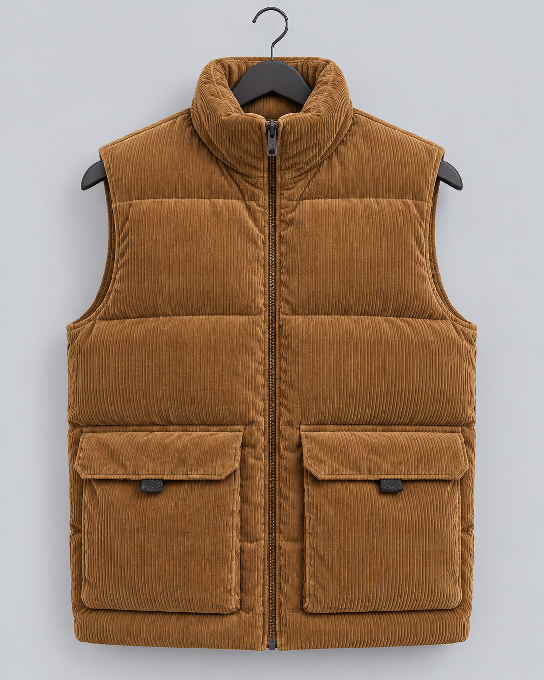 Men's Corduroy Fleece-Lined Gilet | Warm Padded Bodywarmer