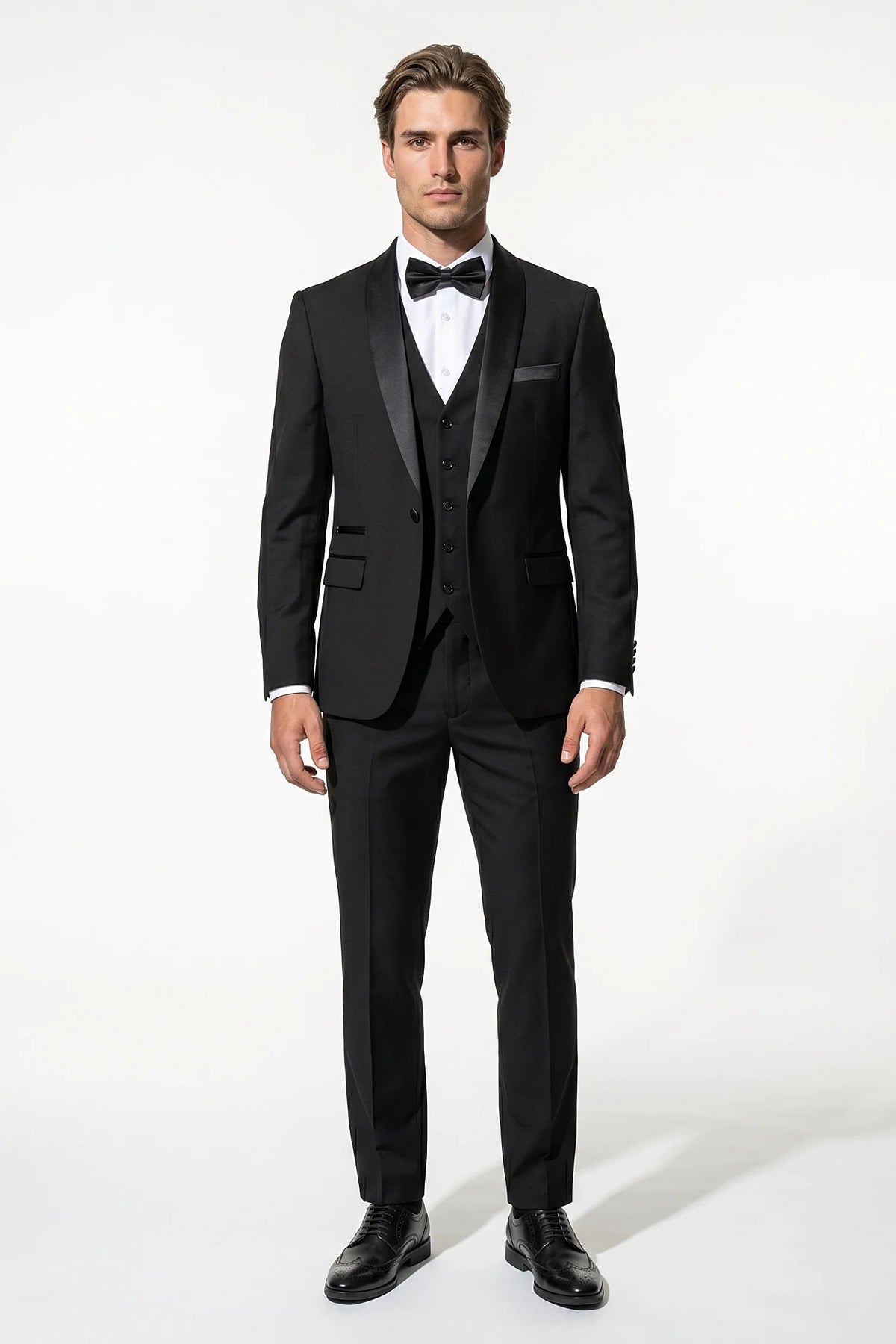 Men's Three Piece Suit – Modern Slim Fit, Formal Set