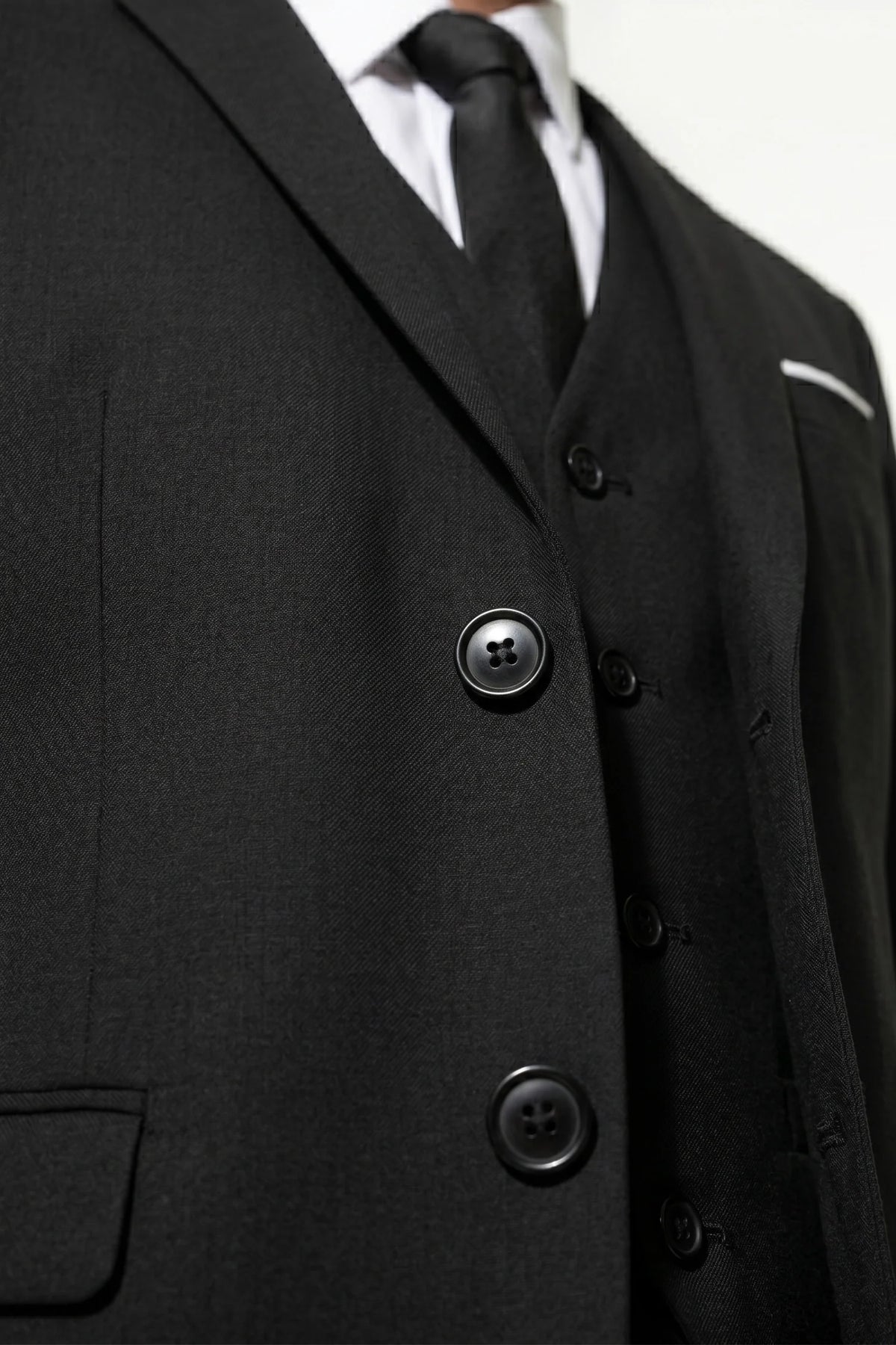 Men's Three Piece Suit – Two Button Single Breasted, Tailored Fit