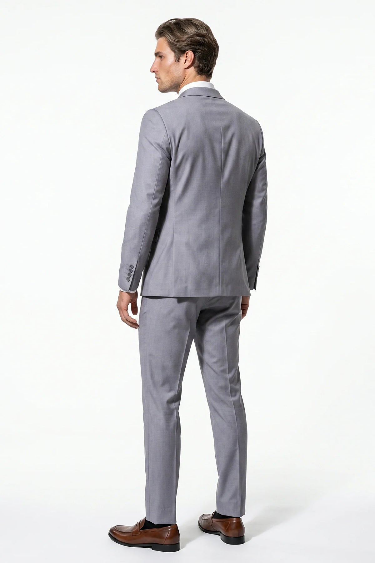 Men's Three Piece Suit – Two Button Single Breasted, Tailored Fit