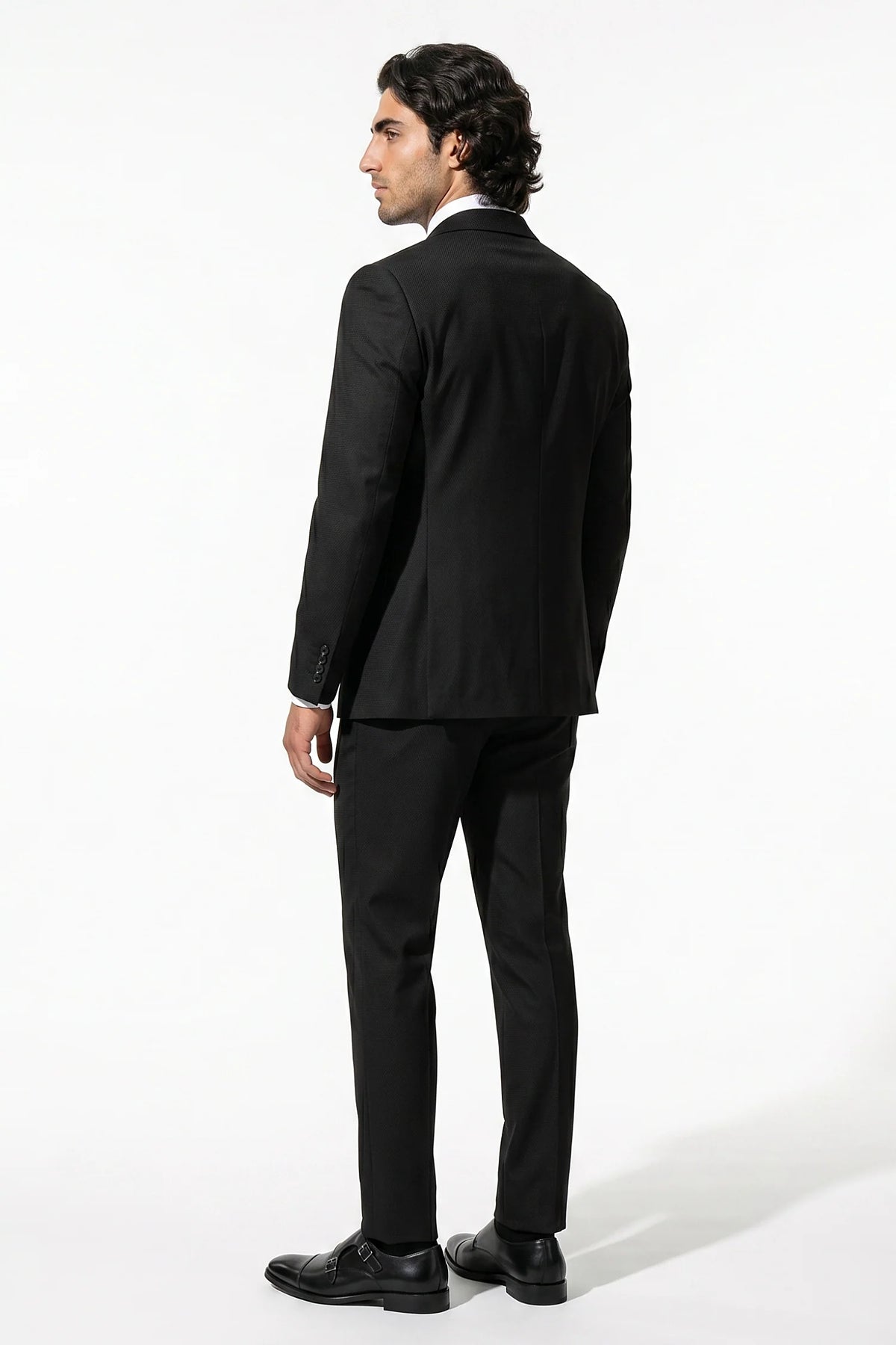Men's Three Piece Suit – Slim Fit Blazer, Waistcoat & Trousers