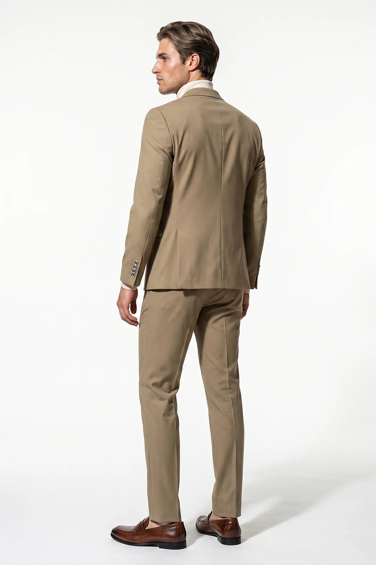 Men's Two Piece Suit – Single Breasted, Modern Tailored Fit