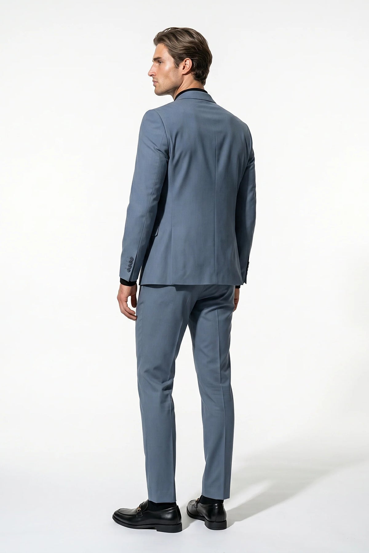 Men's Two Piece Suit – Single Breasted, Modern Tailored Fit