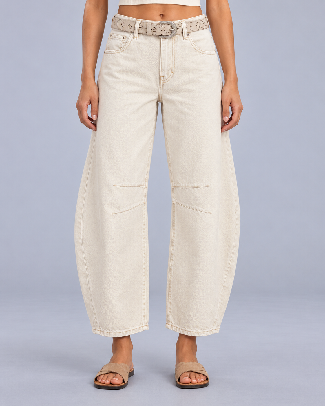 Women's Relaxed Barrel Leg Jeans