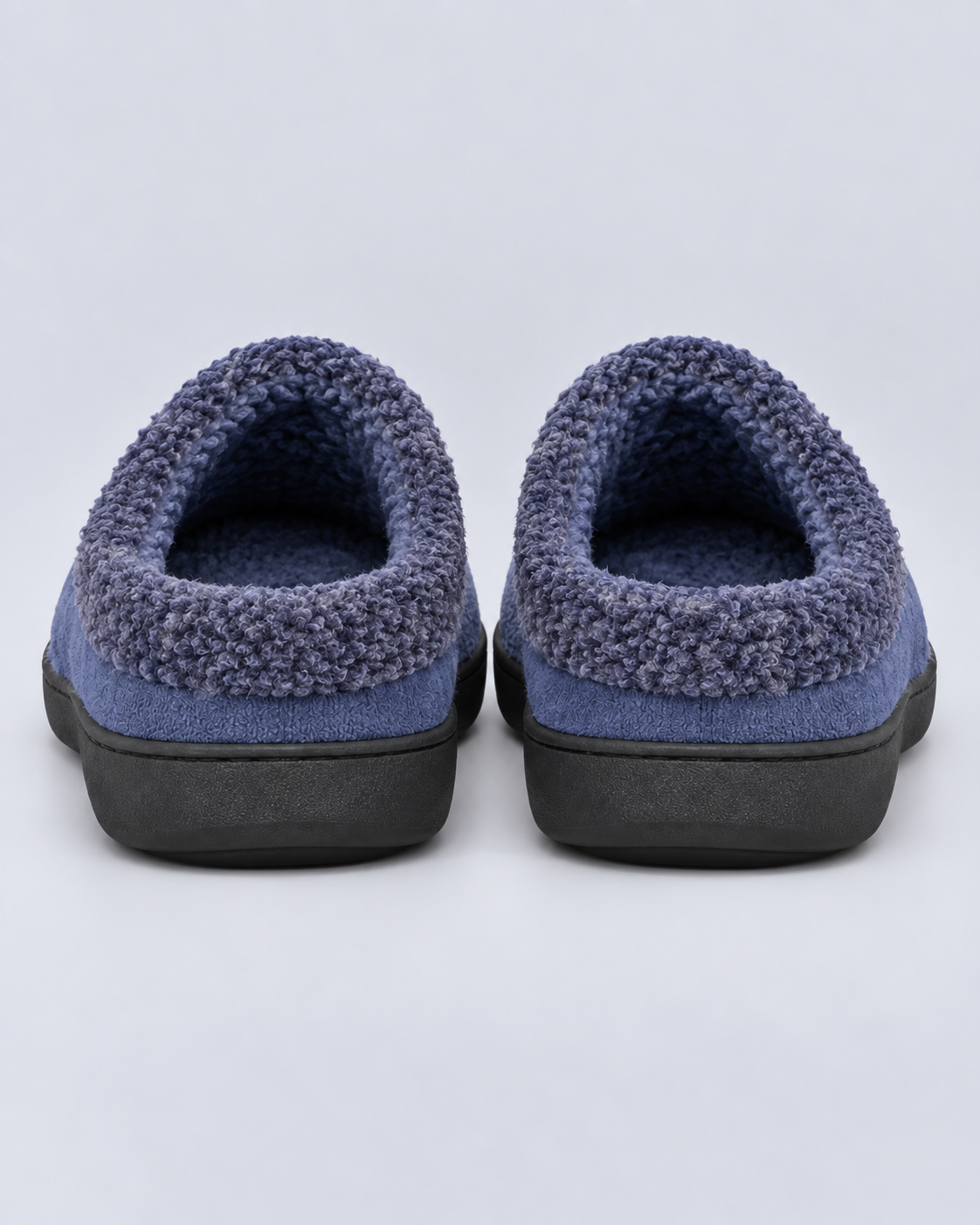 Men's Suede Fur-Lined Slippers | Moccasin House Shoes