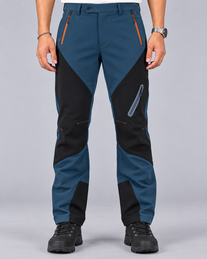 Unisex Waterproof Work Trousers – Thermal Fleece-Lined Outdoor Pants