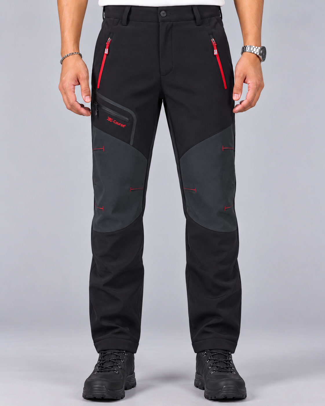 Unisex Waterproof Work Trousers – Thermal Fleece-Lined Outdoor Pants