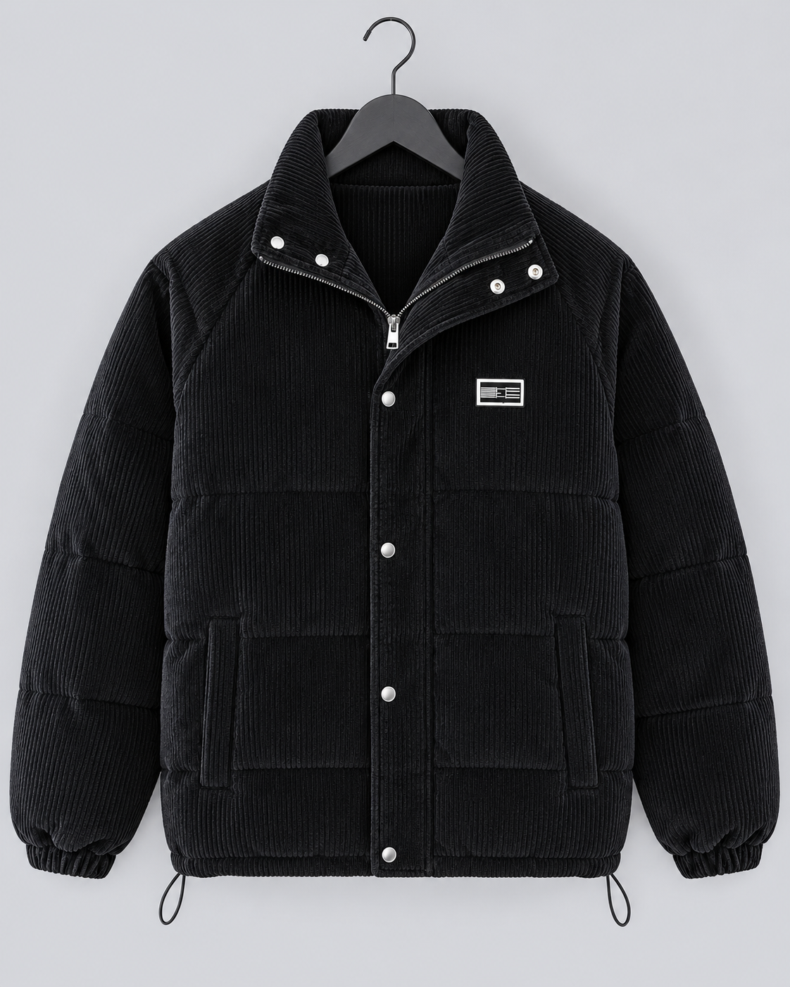 Men's Corduroy Jacket | Coat with Full-Zip and Deep Pockets