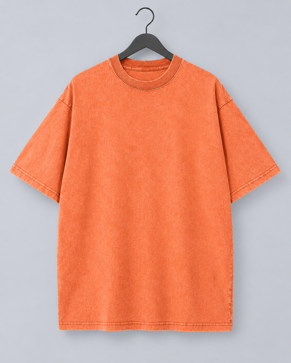 Men's Heavyweight Cotton T-Shirt | Oversized Vintage Mineral Wash Tee