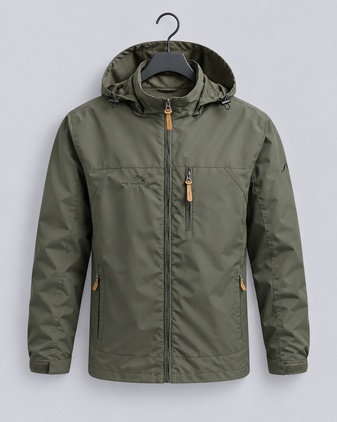Men's Lightweight Windbreaker Jacket | Hooded Outdoor Coat