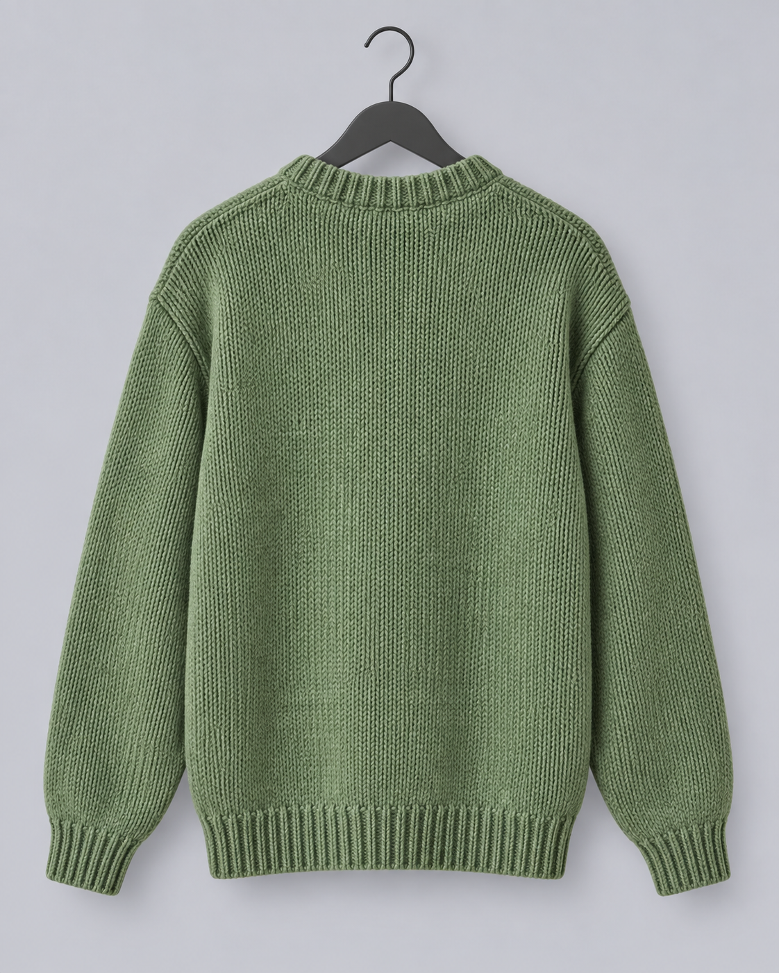 Men's Soft Knit Jumper | Cozy Round Neck Winter Sweater