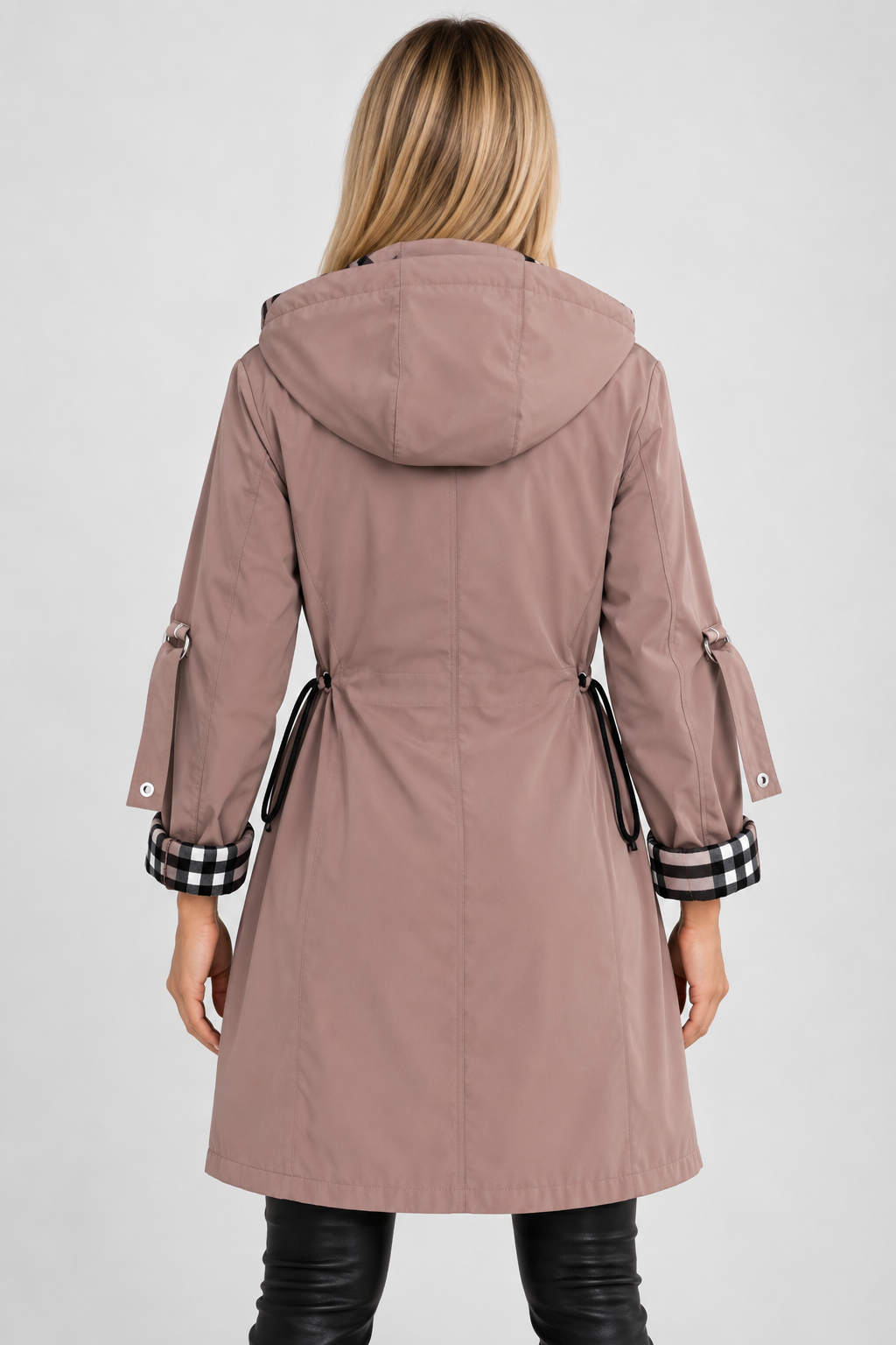 Women's Waterproof Hooded Raincoat – Windproof, Lightweight
