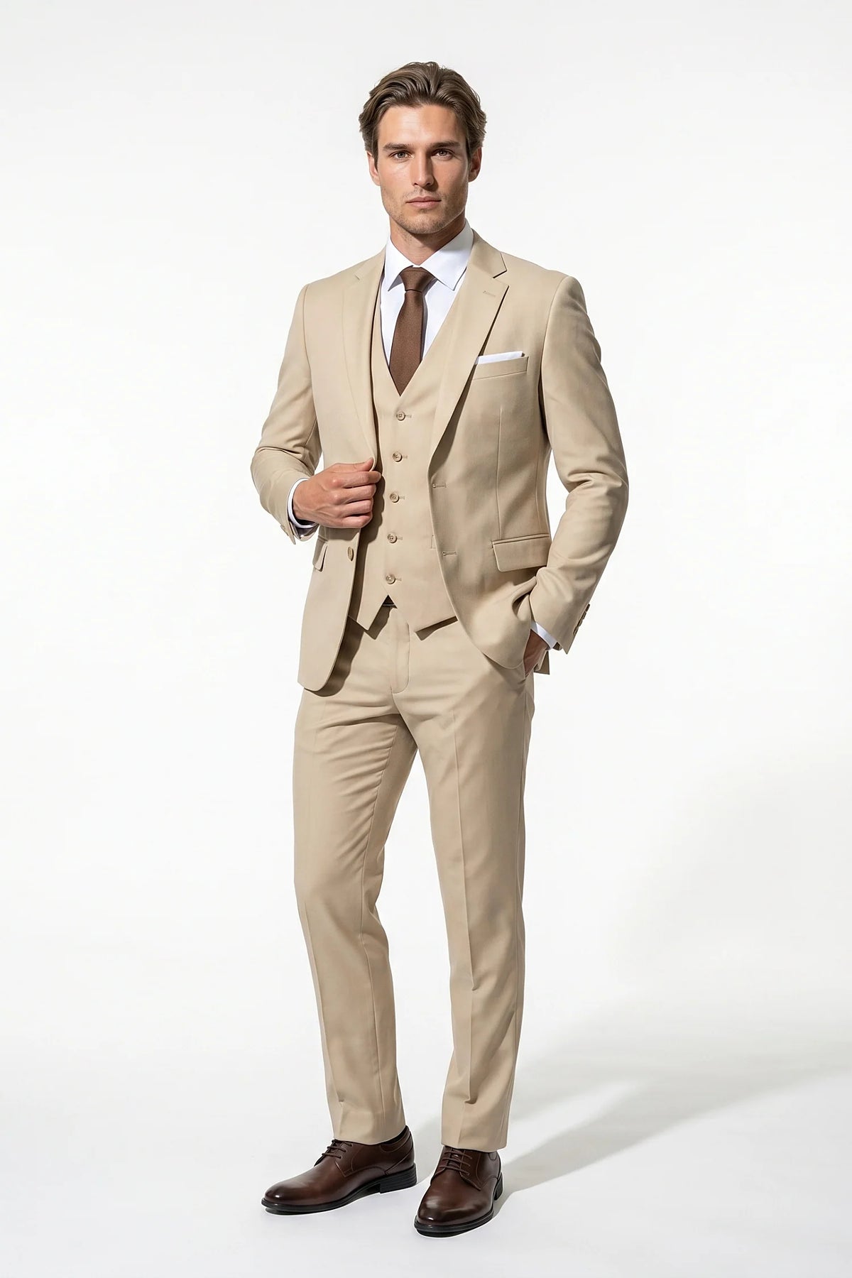 Men's Three Piece Suit – Slim Fit, Wedding & Occasion Wear