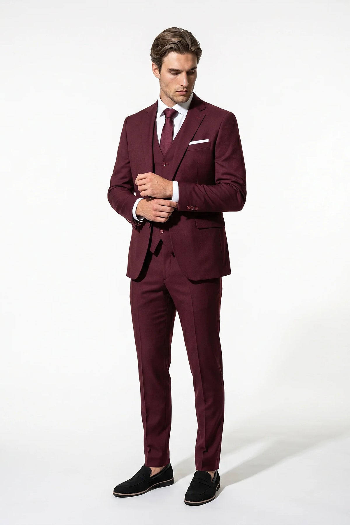 Men's Three Piece Suit – Slim Fit, Wedding & Occasion Wear