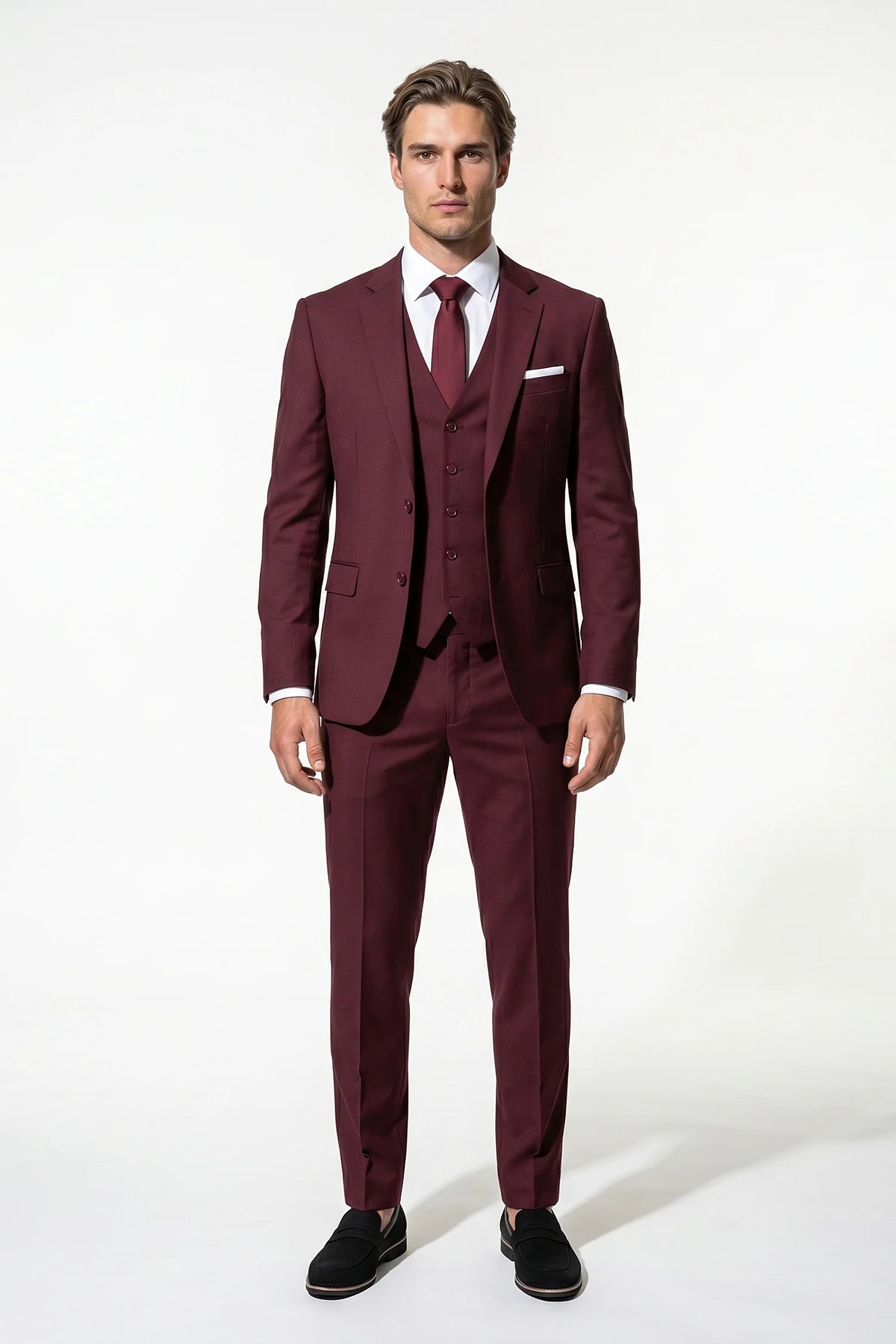 Men's Three Piece Suit – Slim Fit, Wedding & Occasion Wear
