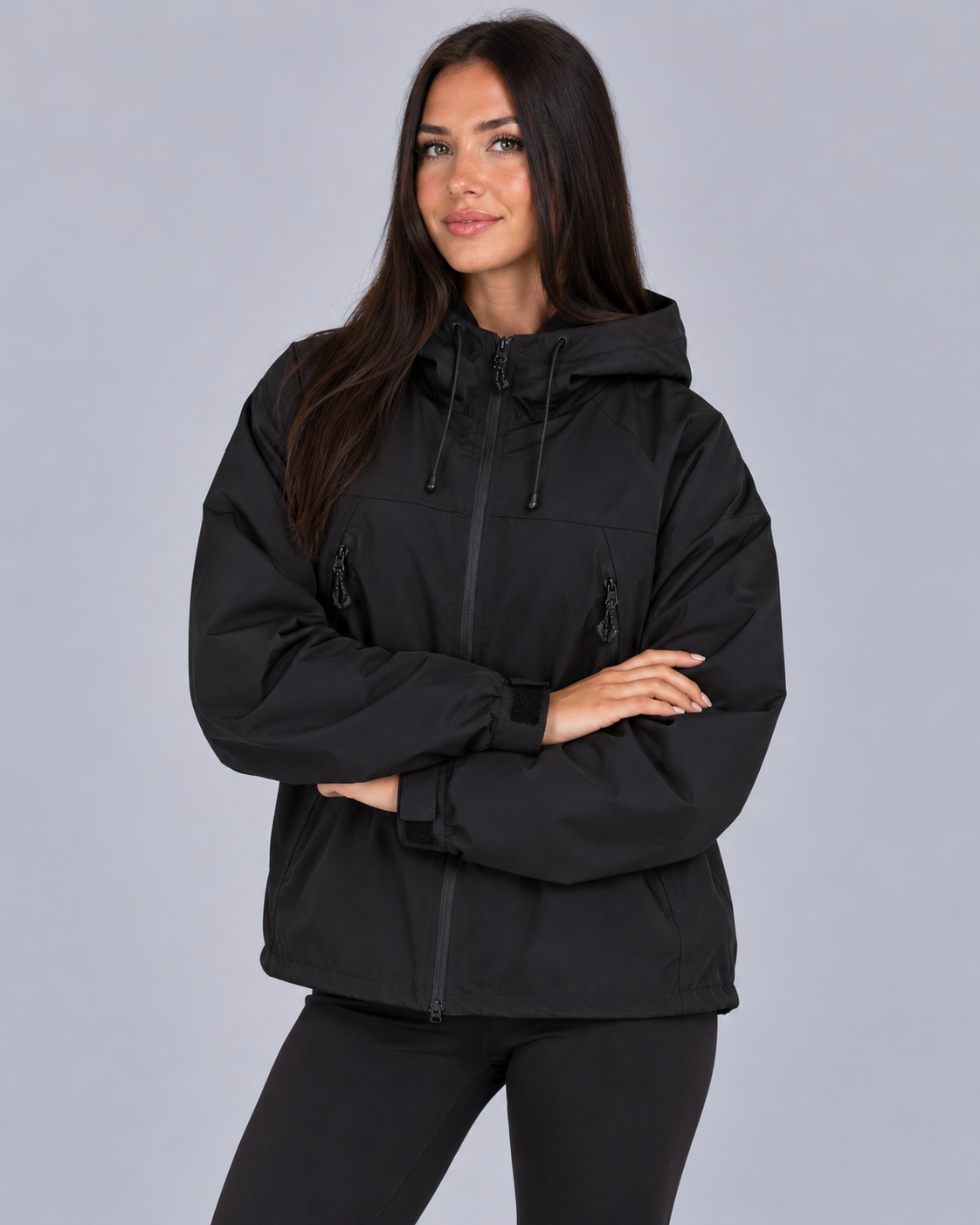 Women's Waterproof Rain Jacket with Hood