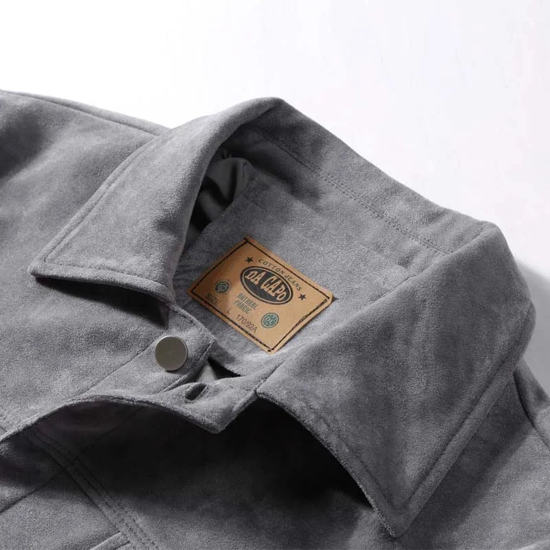 Men's Corduroy Trucker Jacket – Button Front, Chest Pockets, Tailored Fit
