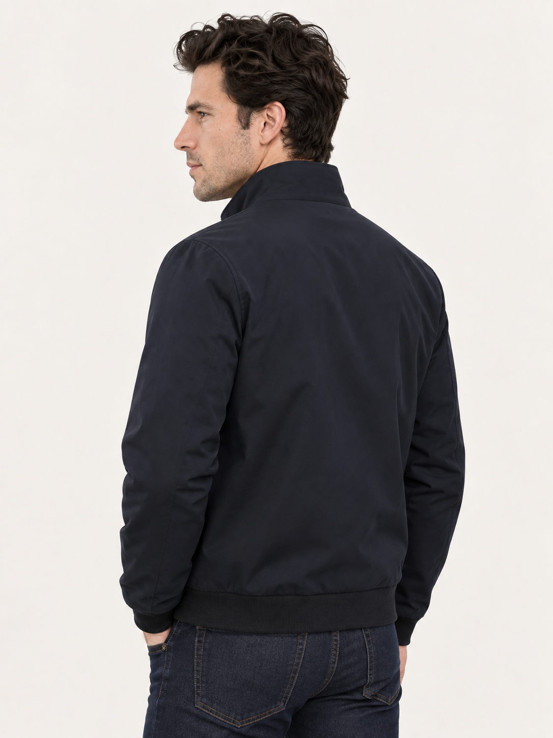 Men's Harrington Jacket – Check Lining, Regular Fit