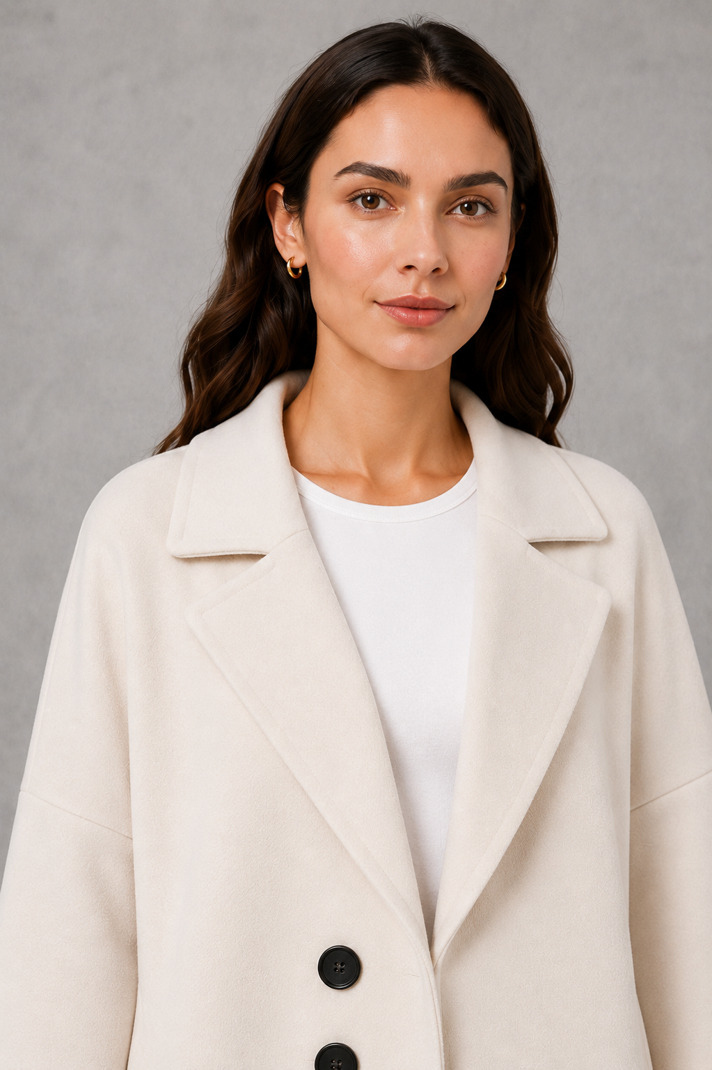 Women's Lightweight Longline Coat – Tailored, Spring & Autumn