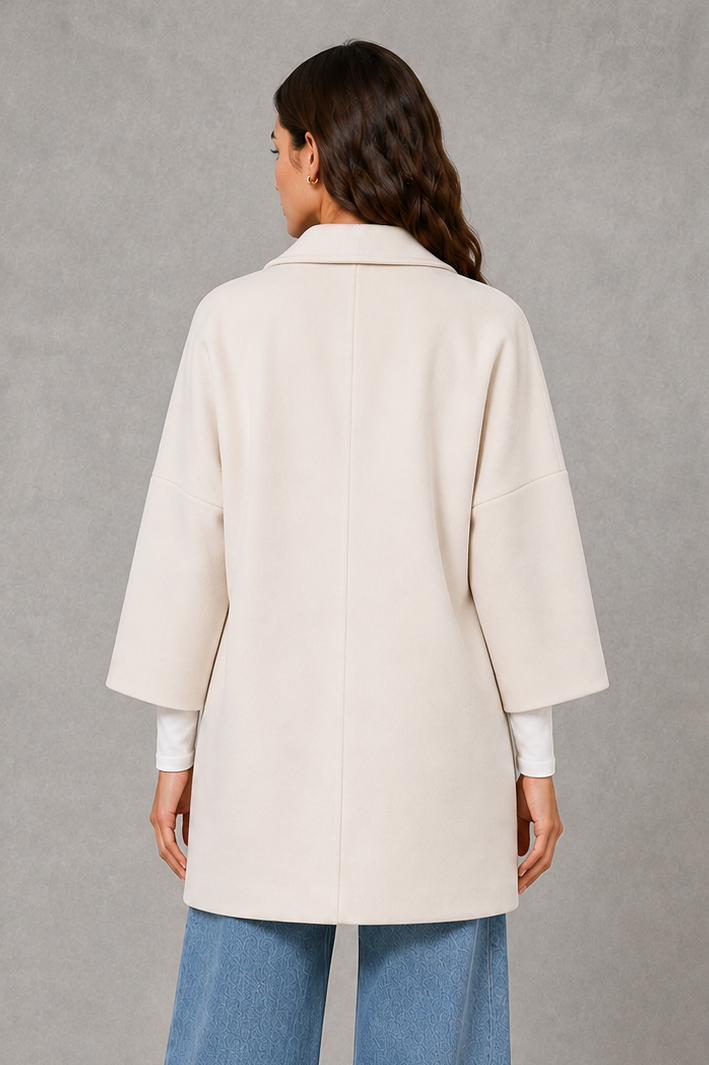 Women's Lightweight Longline Coat – Tailored, Spring & Autumn