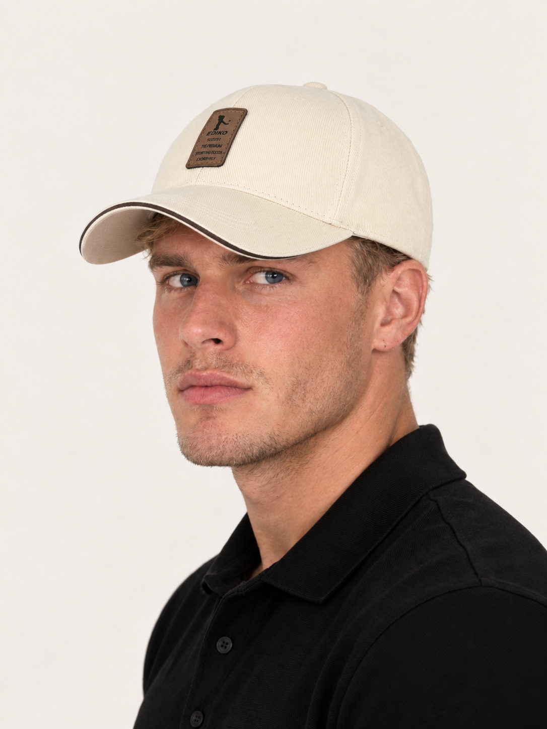 Men's Baseball Cap – Twill, Sandwich Brim, Curved Peak