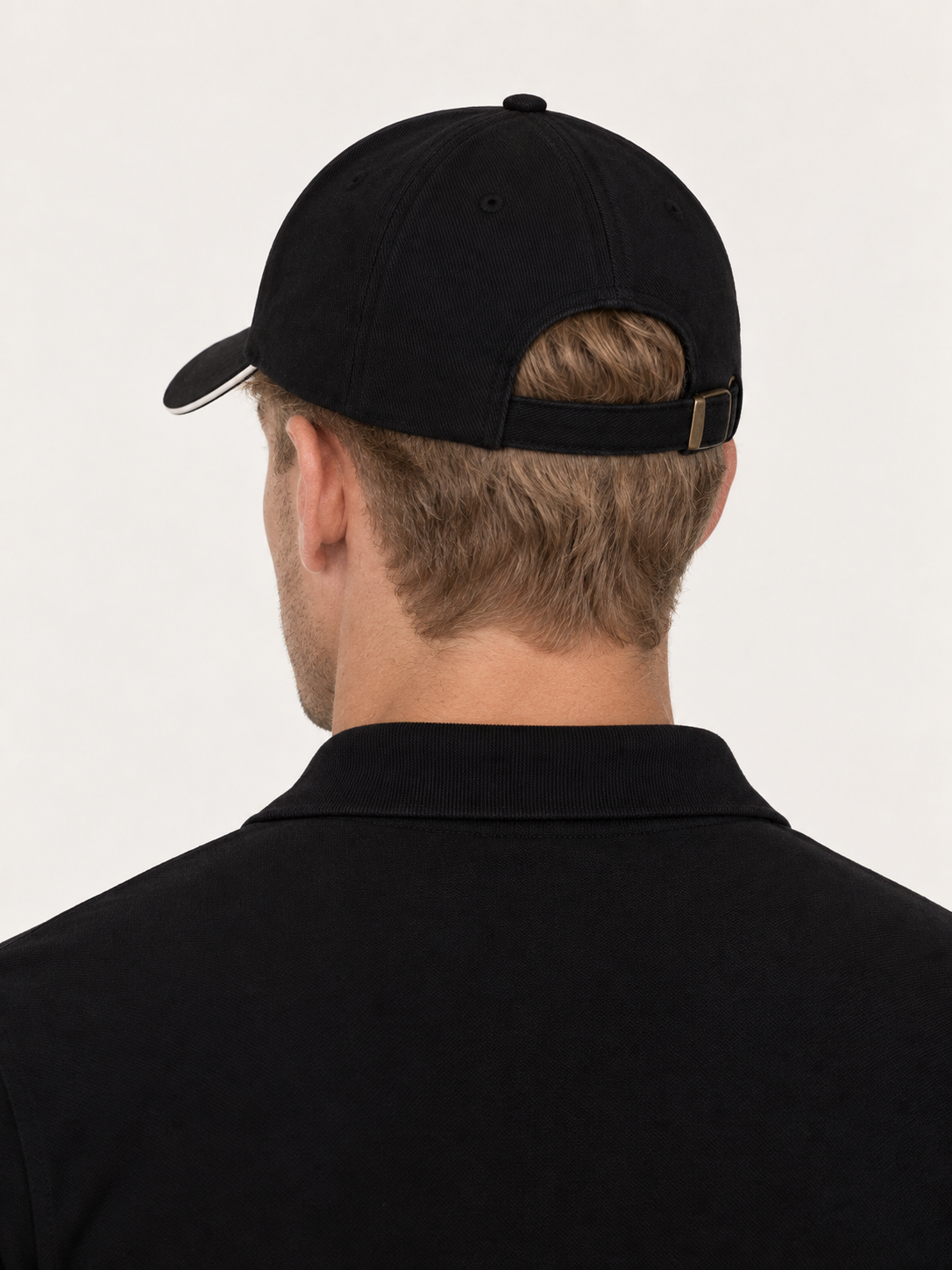 Men's Baseball Cap – Twill, Sandwich Brim, Curved Peak