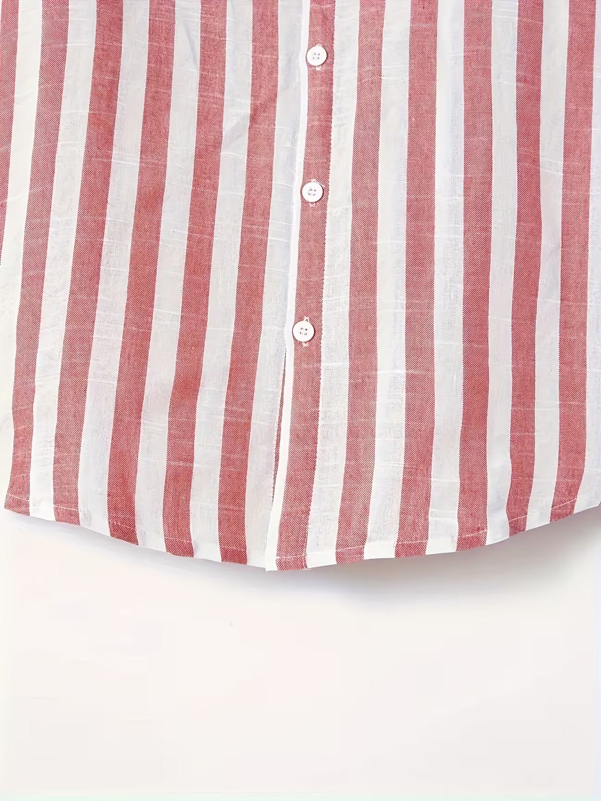 Men's Striped Shirt – Lightweight Long Sleeve Button Up, Casual Fit