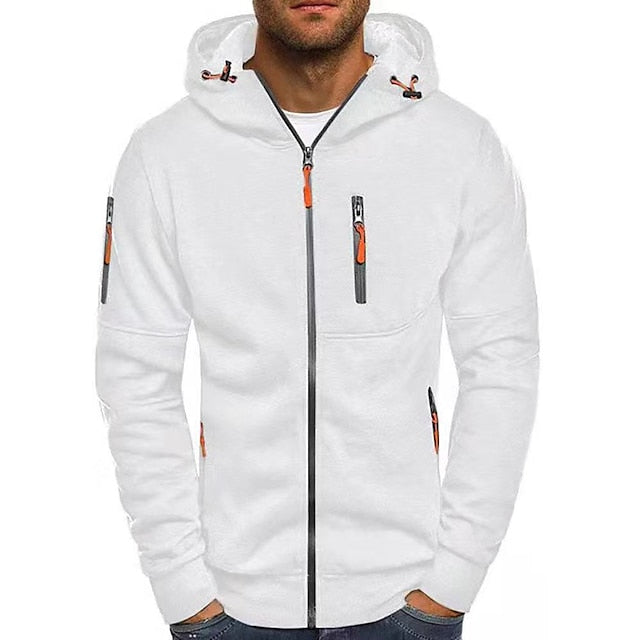 Men's Zip Hoodie – Soft Touch, Relaxed Fit