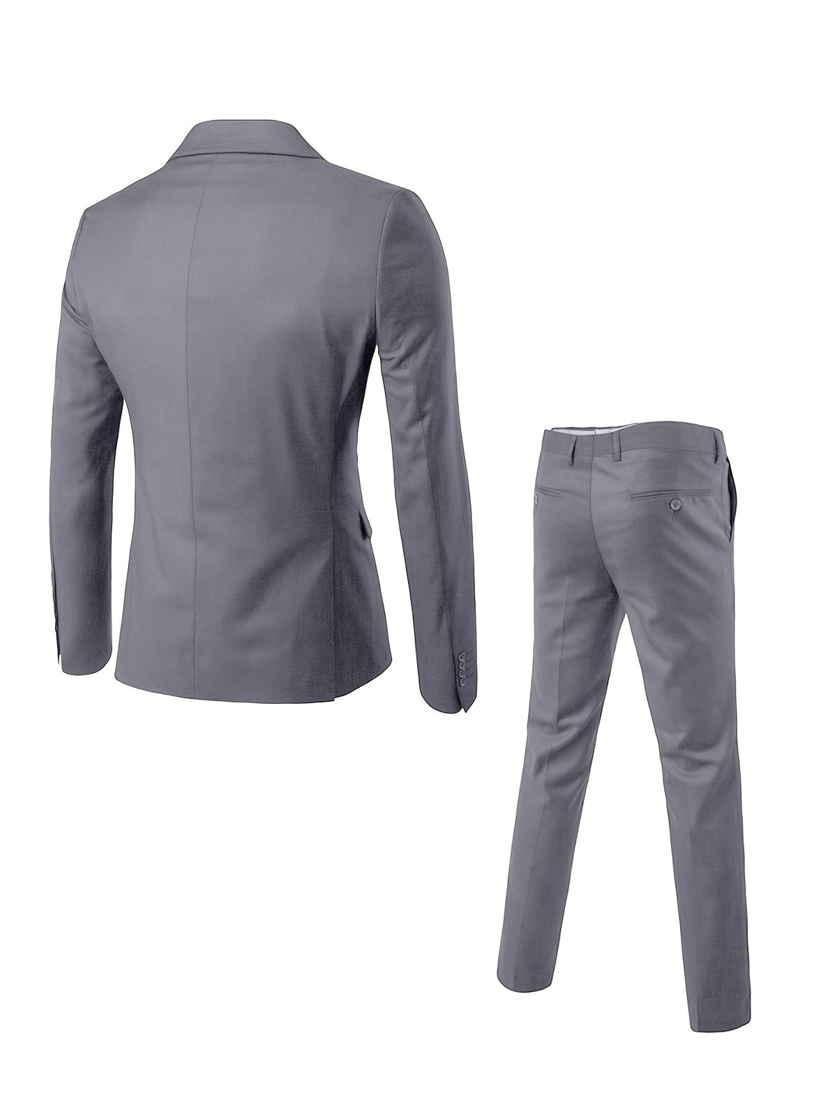 Men's Two Piece Suit – Slim Fit, Wrinkle Resistant