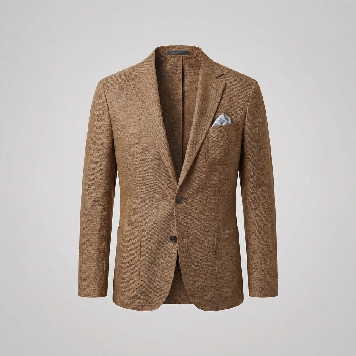 Men's Linen Blazer – Unstructured Jacket, Relaxed Fit