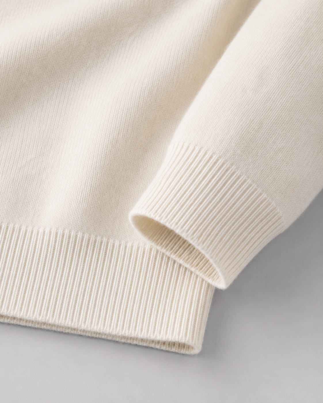 Men's Wool Knit Hoodie – Drawstring Hood, Regular Fit