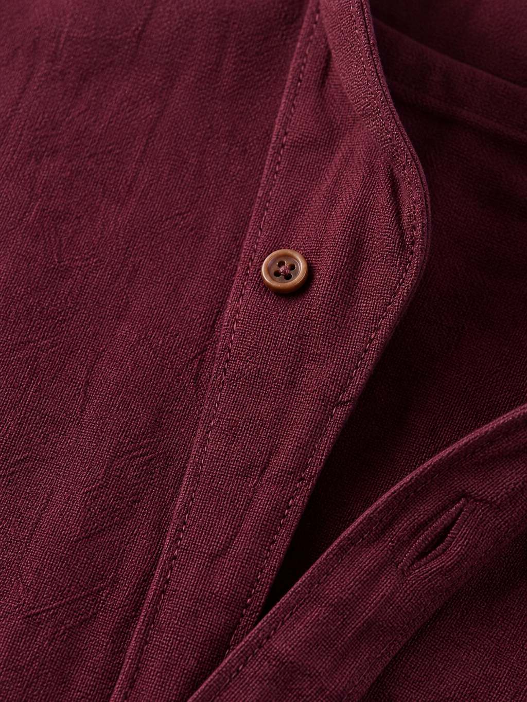 Men's Cotton Shirt – Classic Button Front, Relaxed Fit