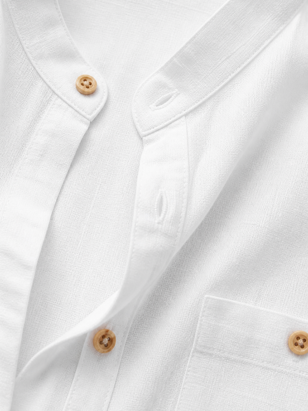 Men's Cotton Shirt – Classic Button Front, Relaxed Fit