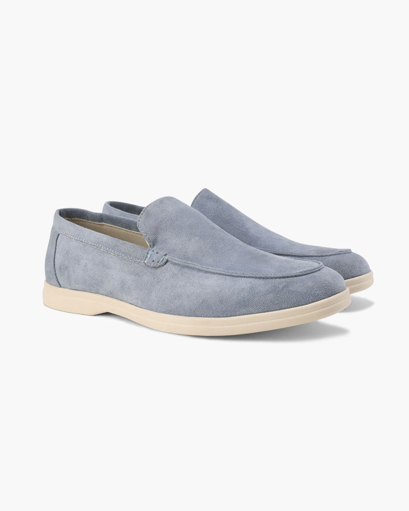 Men's Suede Loafers – Slip-On, Soft Lining