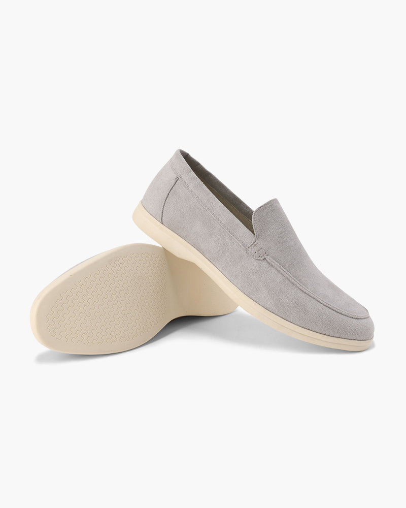 Men's Suede Loafers – Slip-On, Soft Lining
