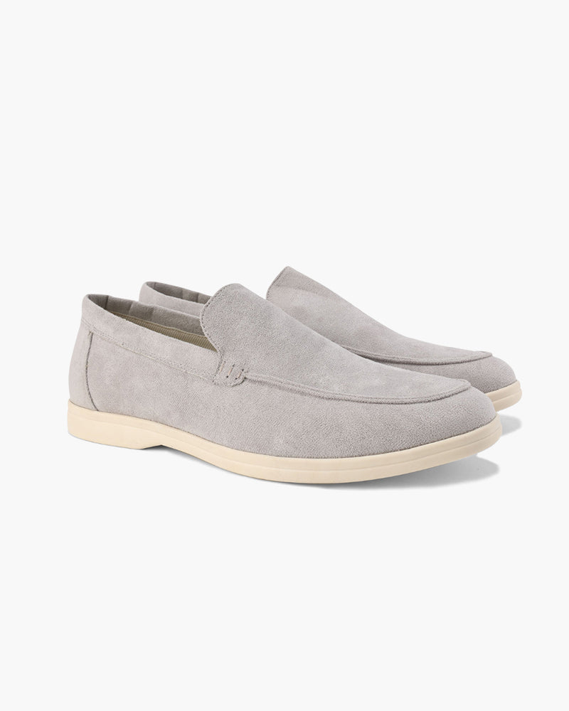 Men's Suede Loafers – Slip-On, Soft Lining