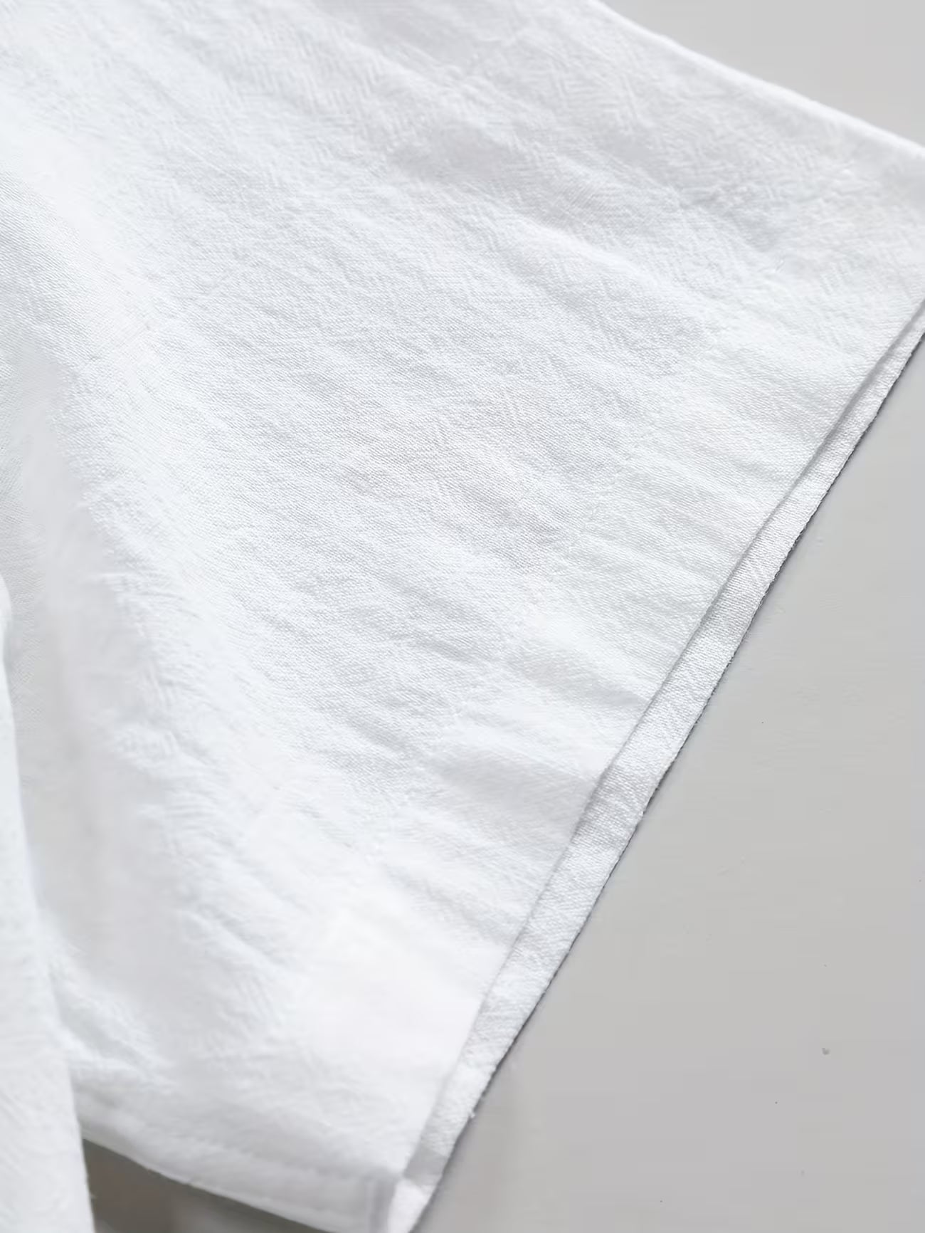 Men's Casual Cotton Button-front Shirt