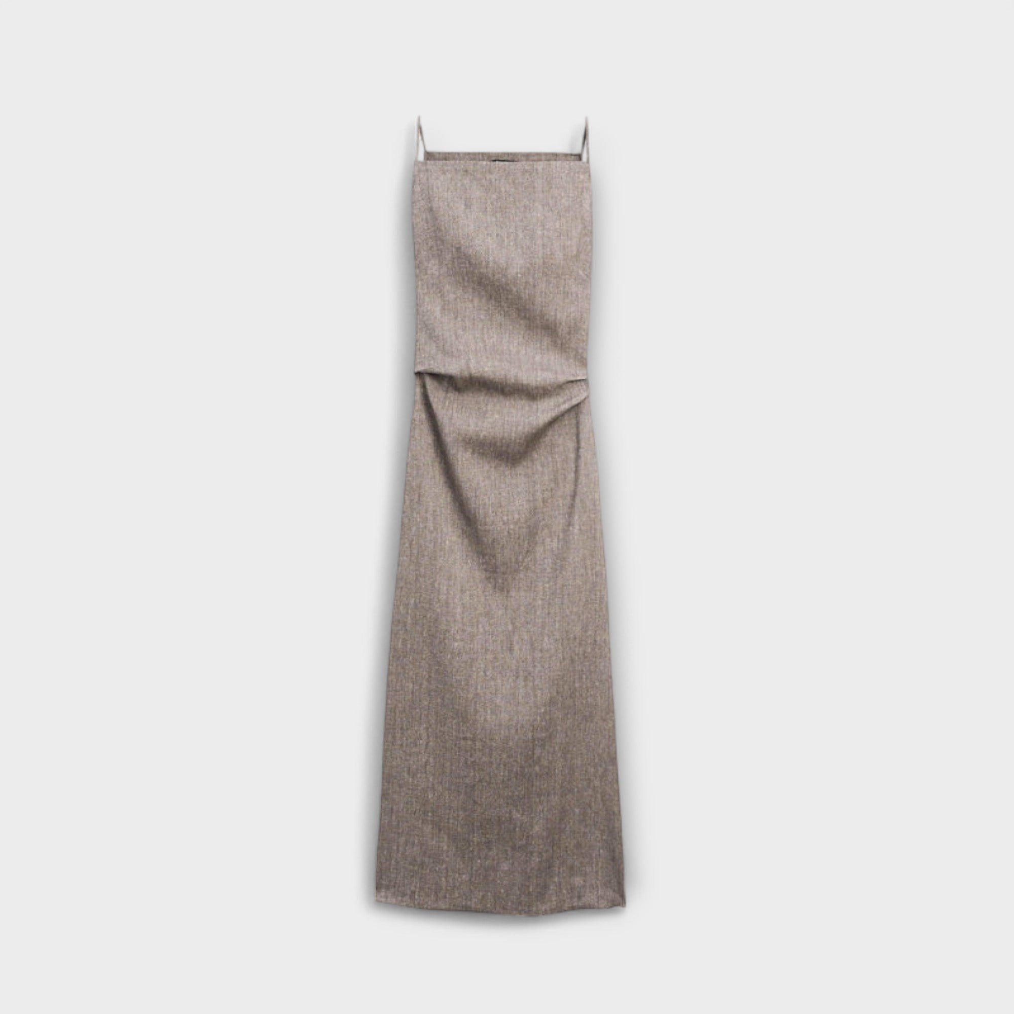 Flowing Maxi Dress Made Of Blend