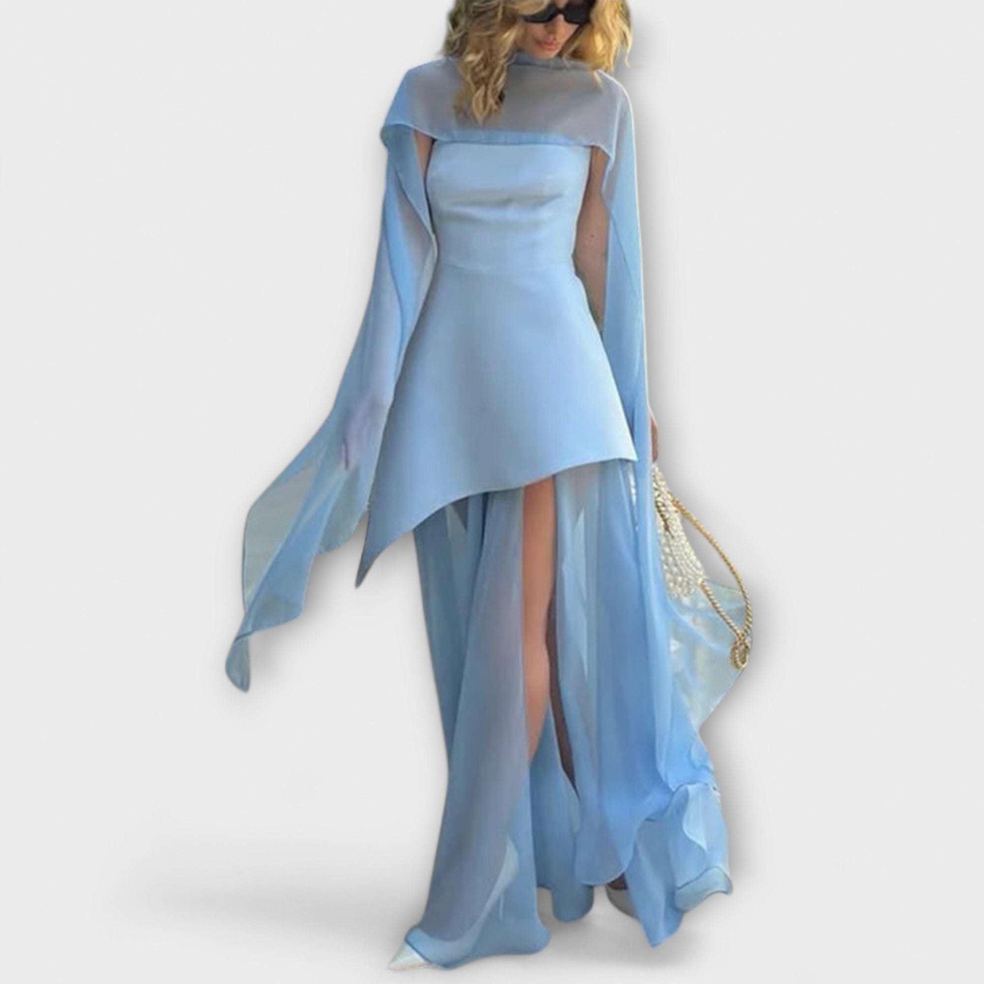 Maxi Dress Made Of Chiffon