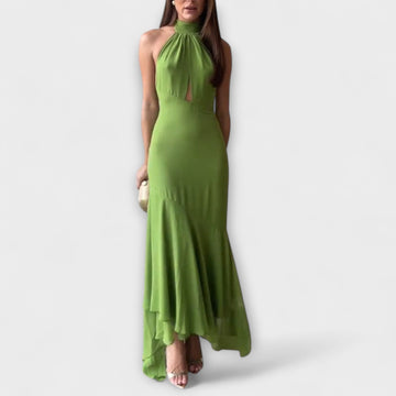 Chic Asymmetrical Maxi Dress
