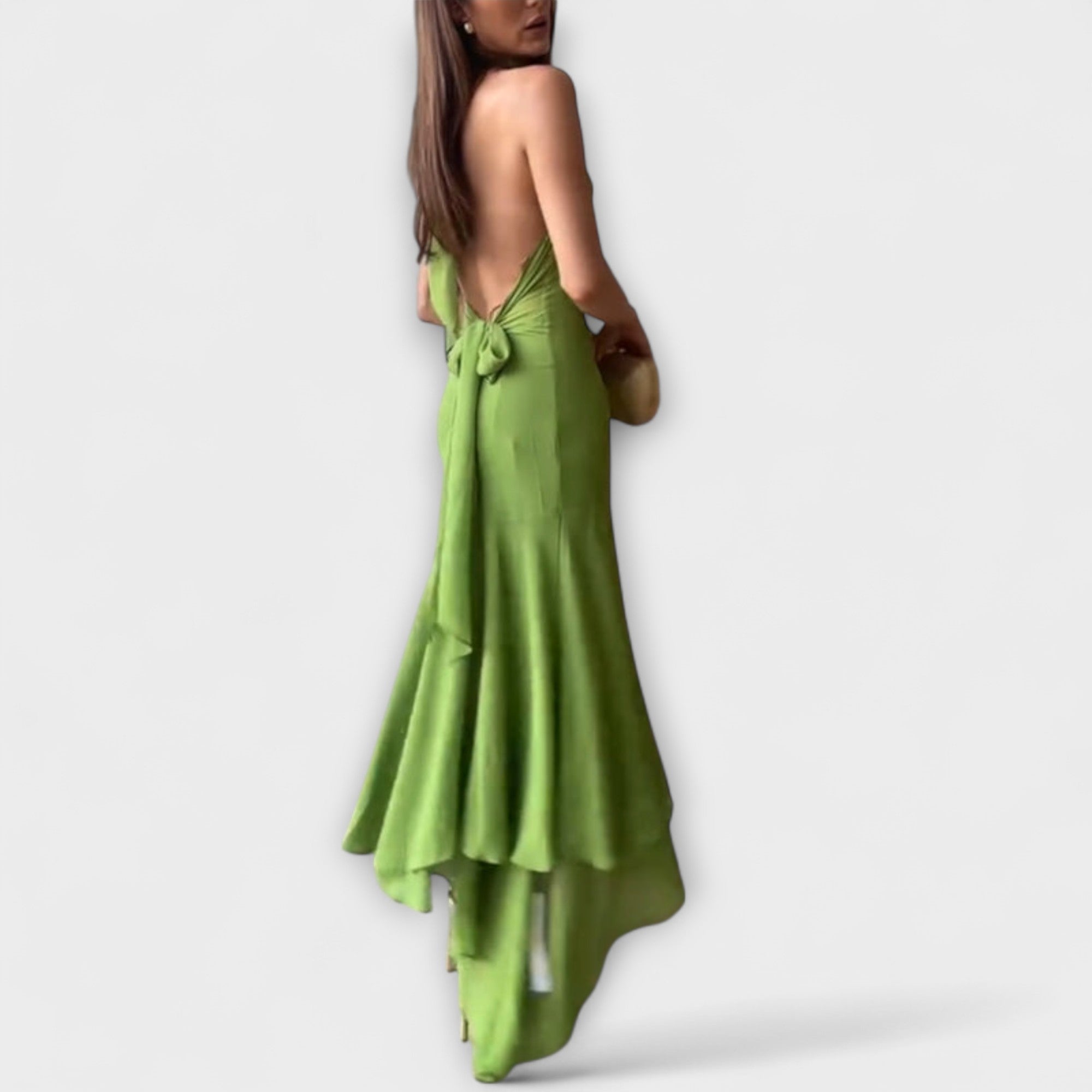 Chic Asymmetrical Maxi Dress