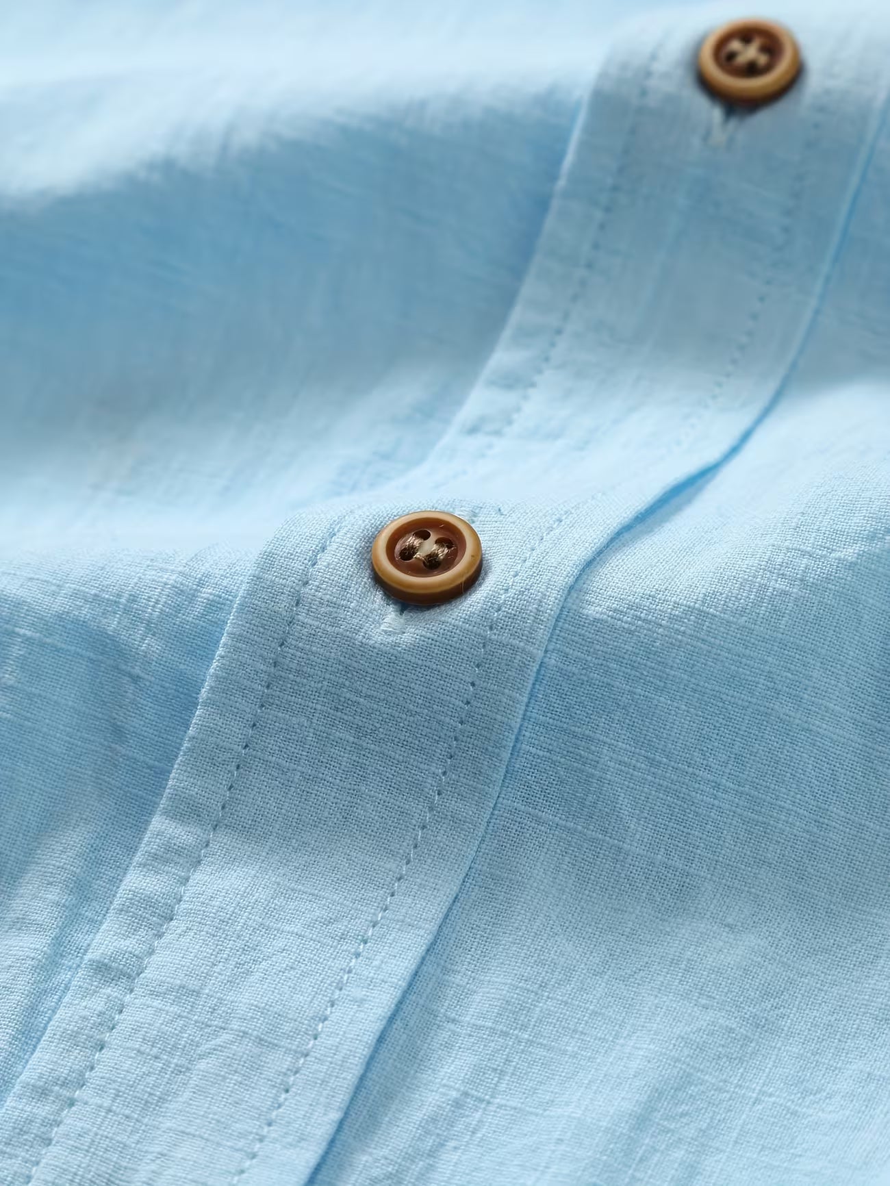 Men's Casual Cotton Button-front Shirt