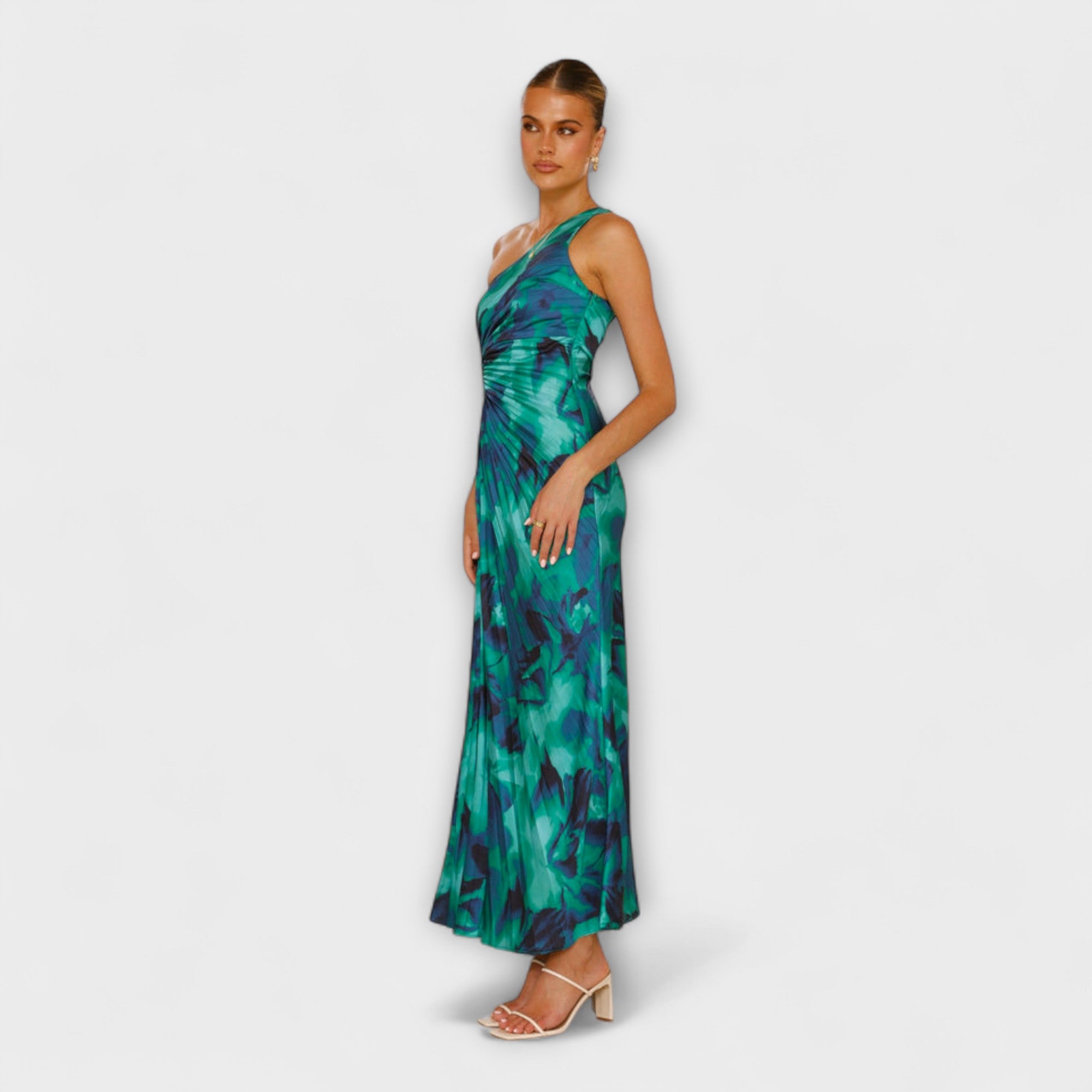Elegant Cut-Out Maxi Dress