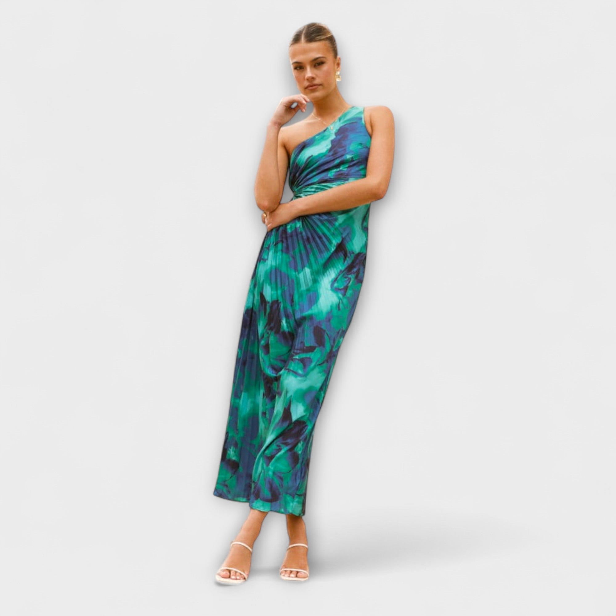 Elegant Cut-Out Maxi Dress