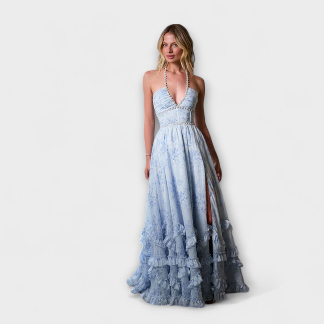 Chic Long Flowing Dress