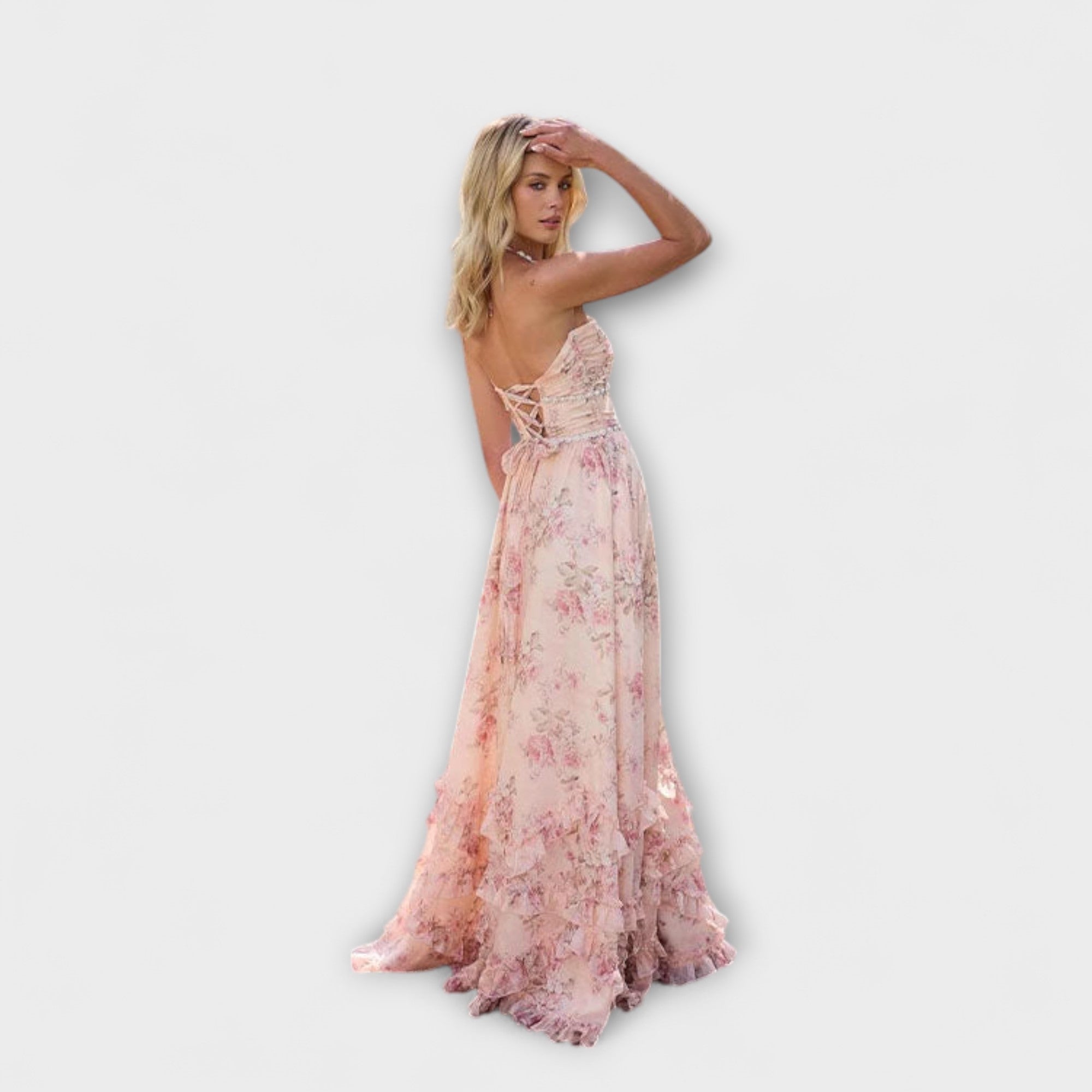 Chic Long Flowing Dress