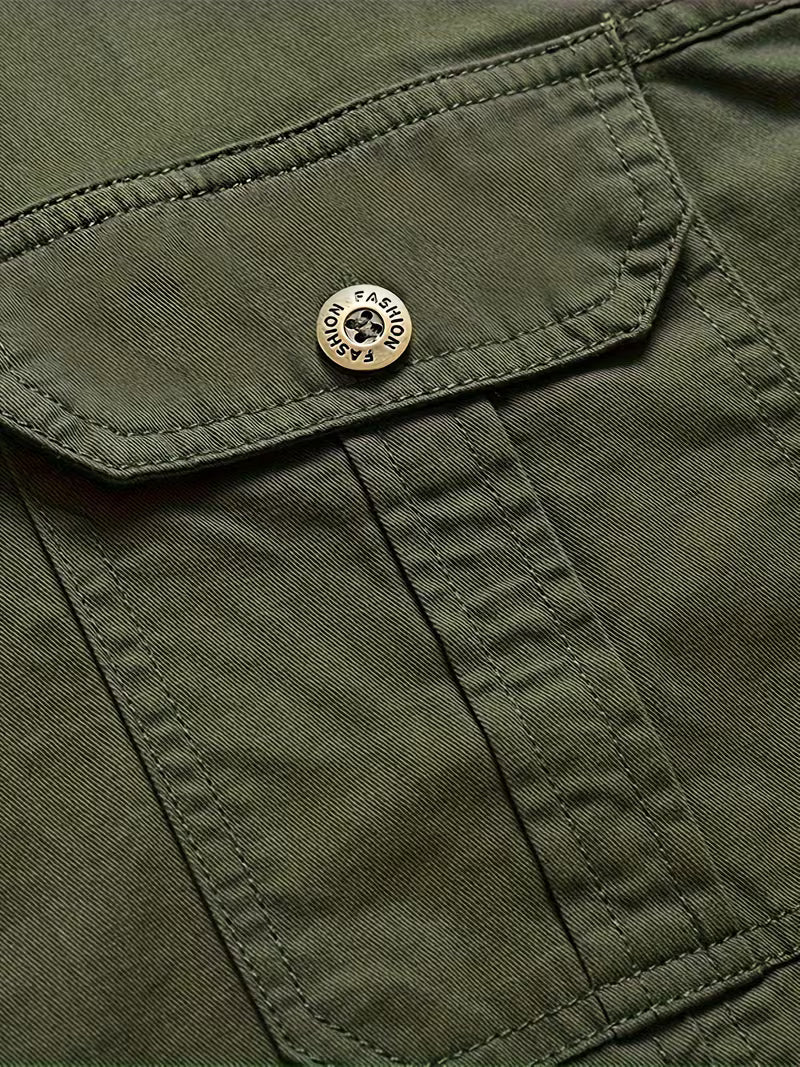 Men's Lightweight Cargo Long Sleeve Shirt